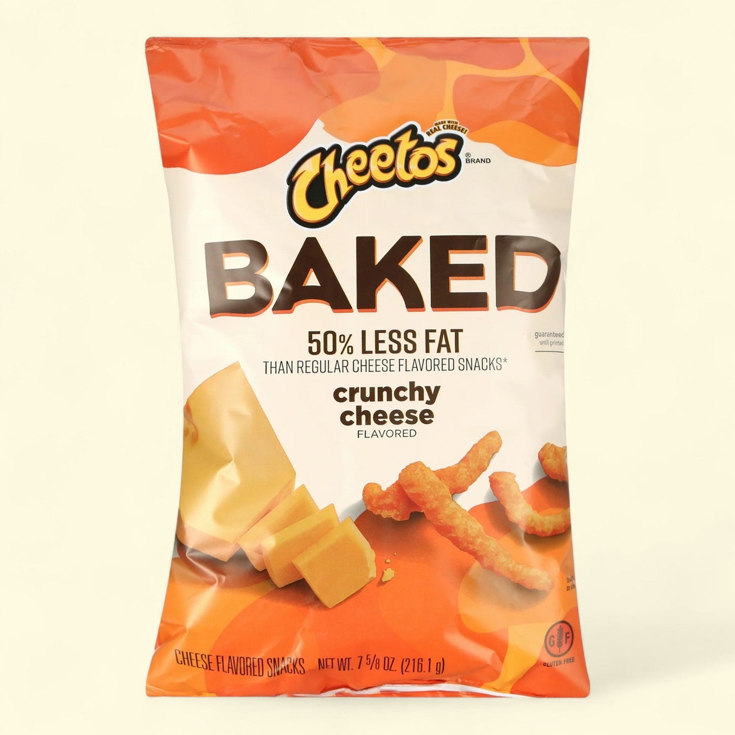 Cheetos Oven Baked Crunchy Cheese Snacks, 7.625 oz.