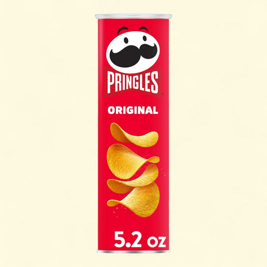 Pringles Original Potato Crisps Chips, 5.2 oz Canister