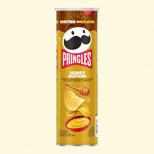 Pringles Honey Mustard Potato Crisps, 5.5 oz Canister