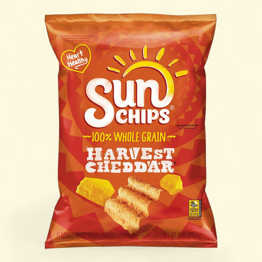 Sun Chips Harvest Cheddar Multigrain Snacks, 7 oz.