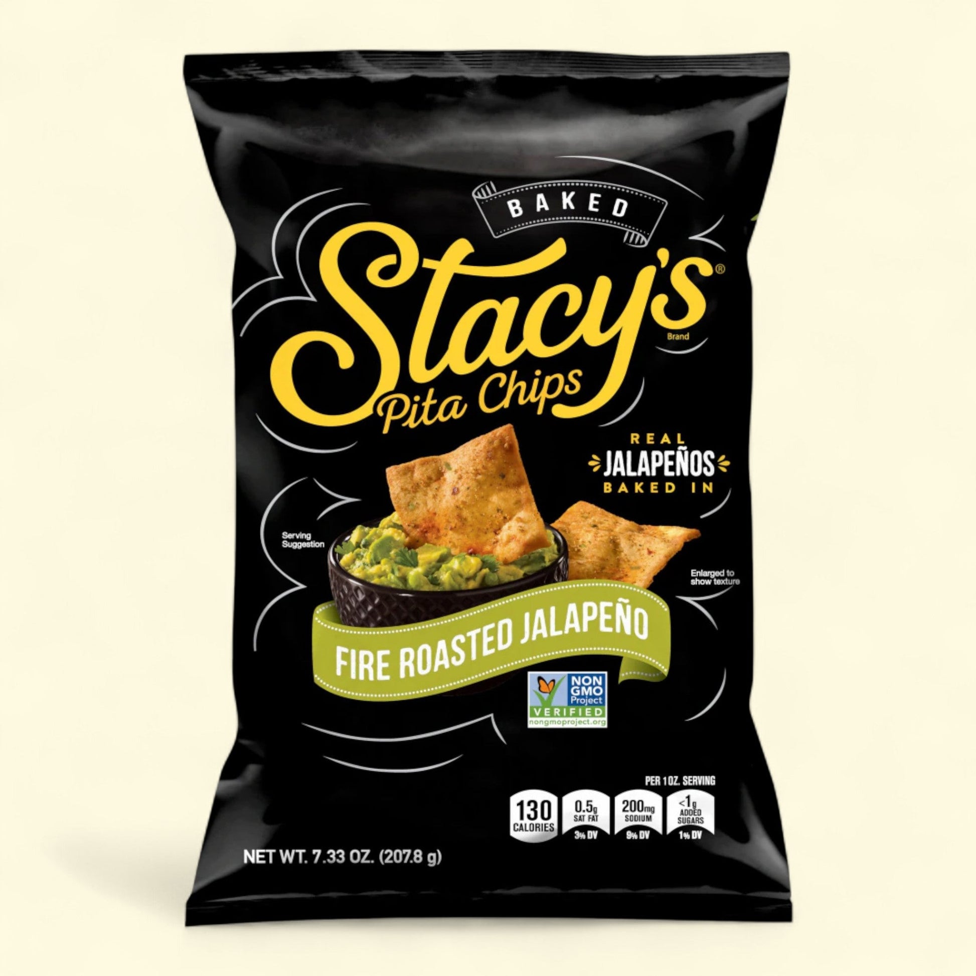 Stacy's, Fire Roasted Jalapeno Baked Pita Chips, 7.33 oz — authentic US product shipped worldwide by Treatspree