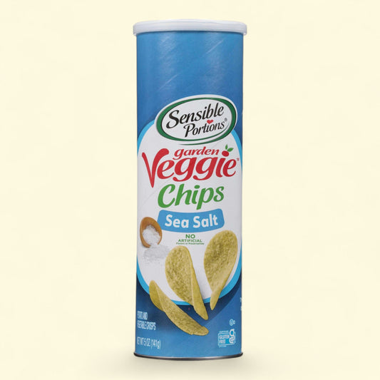 Sensible Portions, chips aux légumes du jardin et au sel de mer, 140 g