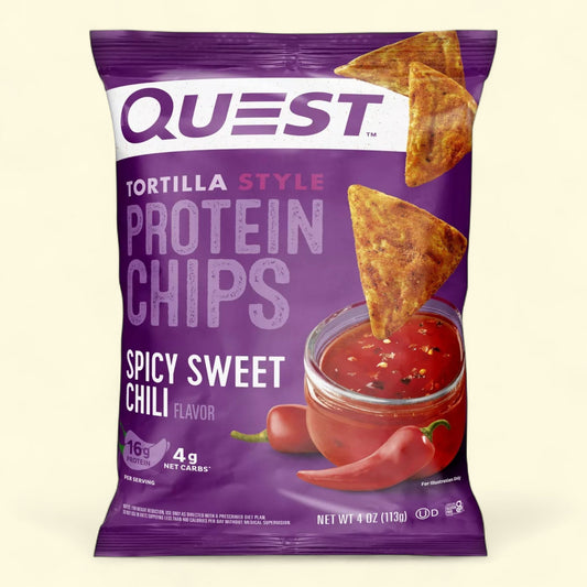 Quest Nutrition Tortilla Style Protein Chips, Spicy Sweet Chili 4oz