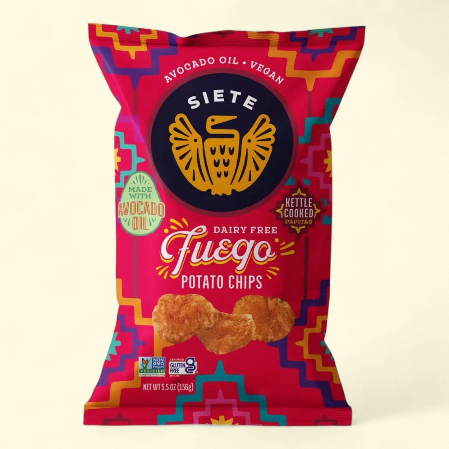 Siete Fuego Potato Chips, 5.5oz