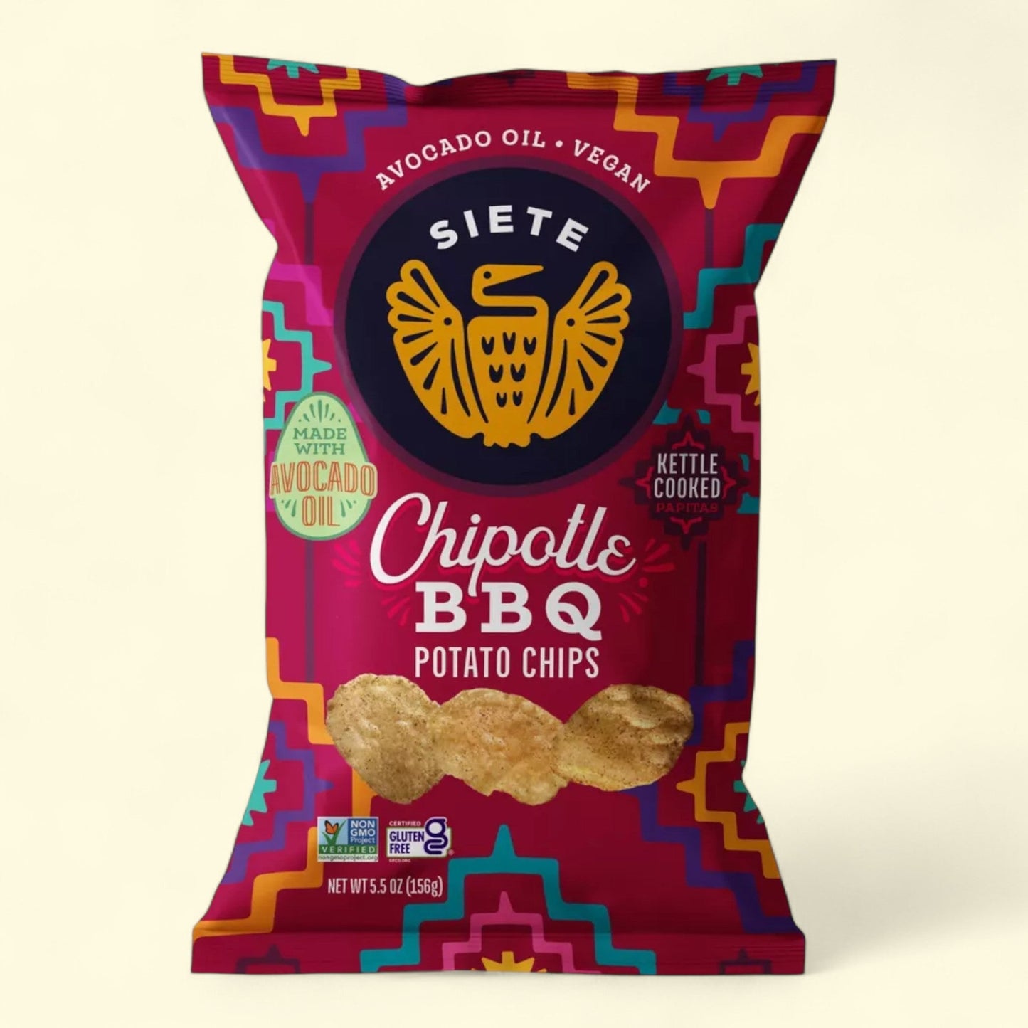 Siete Chipotle BBQ Potato Chips, 5.5oz.