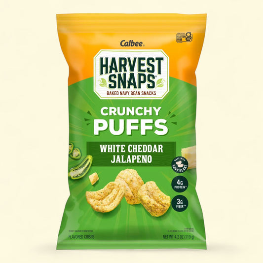 Harvest Snaps : bouchées croustillantes au cheddar blanc et au piment jalapeño, 118 g