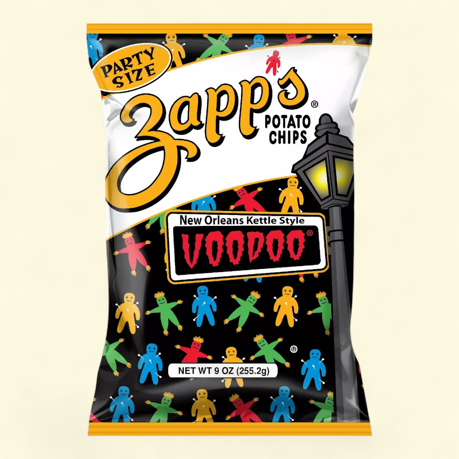 Zapp's Voodoo Potato Chips, 8oz — authentic US product shipped worldwide by Treatspree