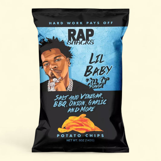 Rap Snacks Potato Chips, Lil Baby, 5oz