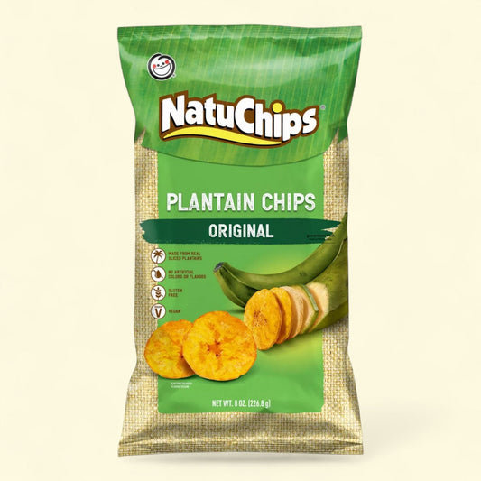 Chips de banane plantain NatuChips, 227 g