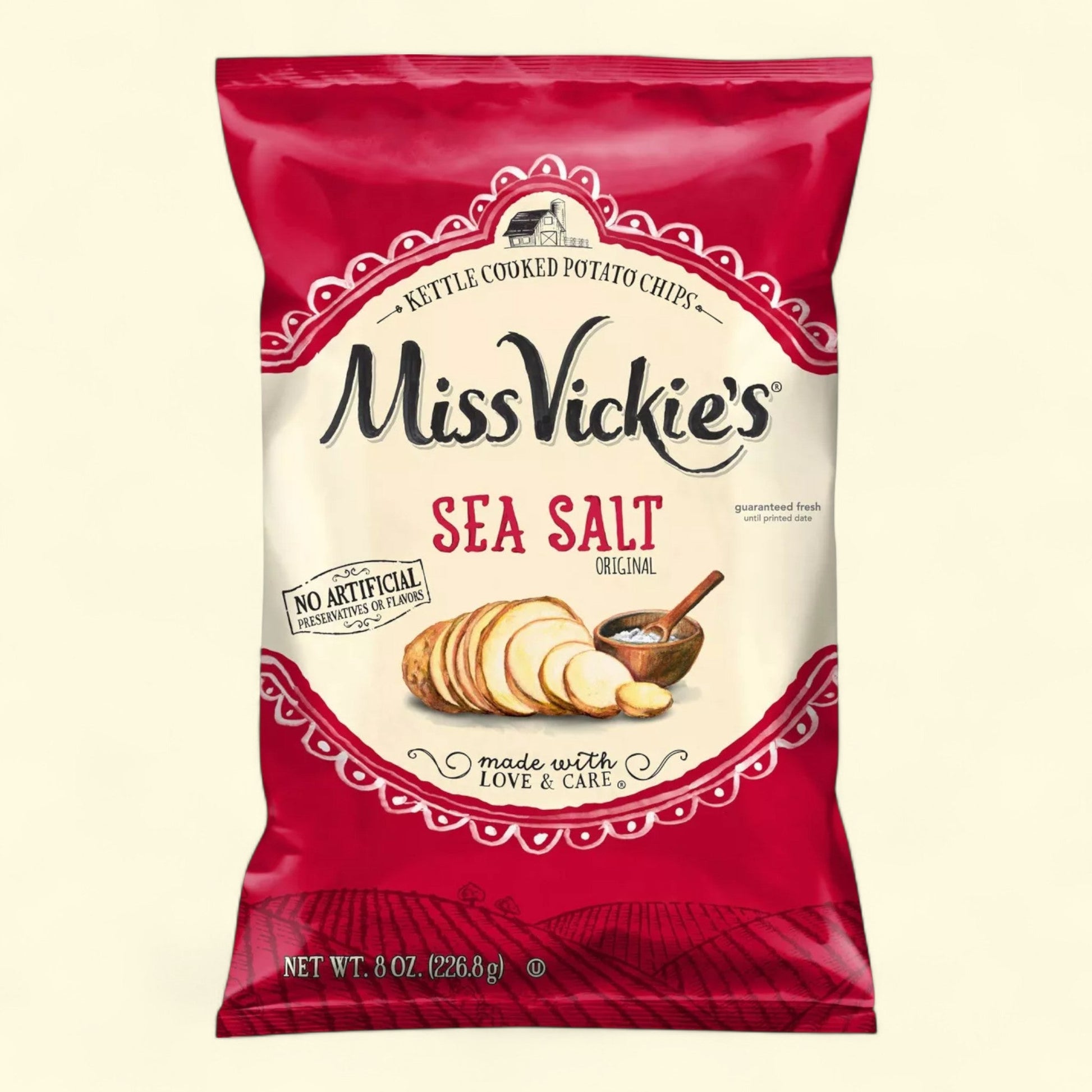 Miss Vickie's Sea Salt Chips, 8oz