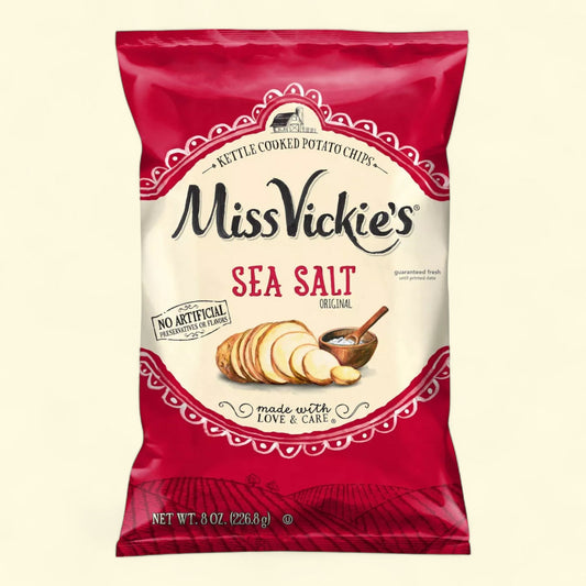 Miss Vickie's Sea Salt Chips, 8oz