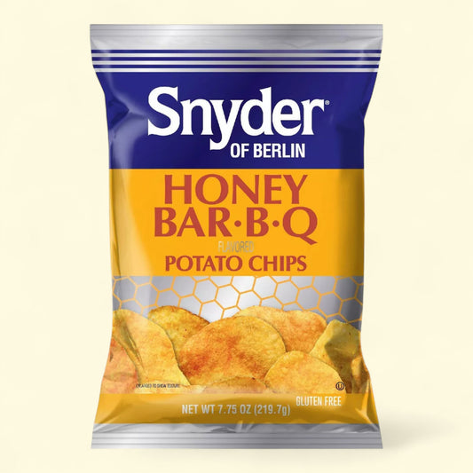 Snyder of Berlin Honey Barbeque Potato Chips, 7.75oz