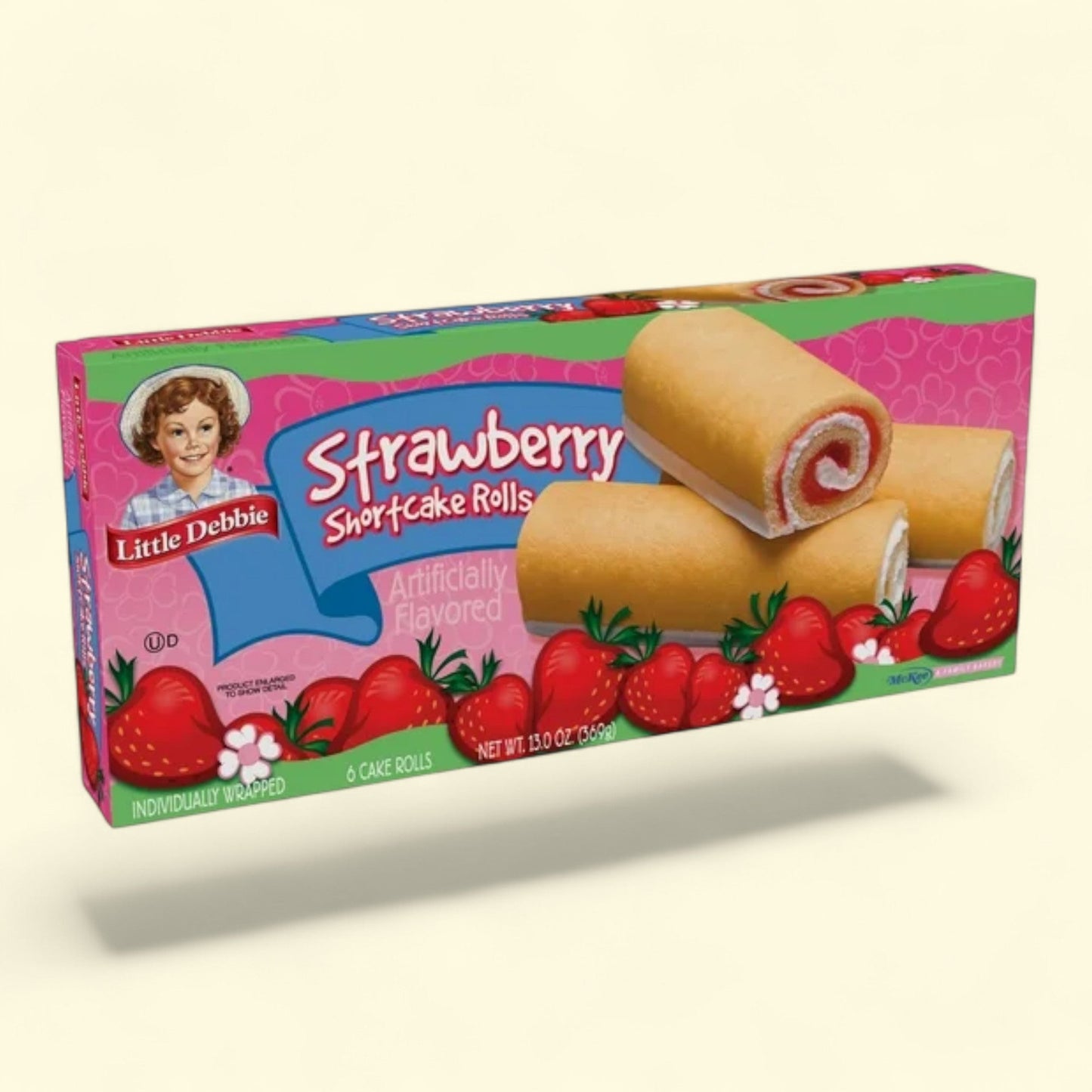Little Debbie Strawberry Shortcake Rolls, 13 oz (6 count)