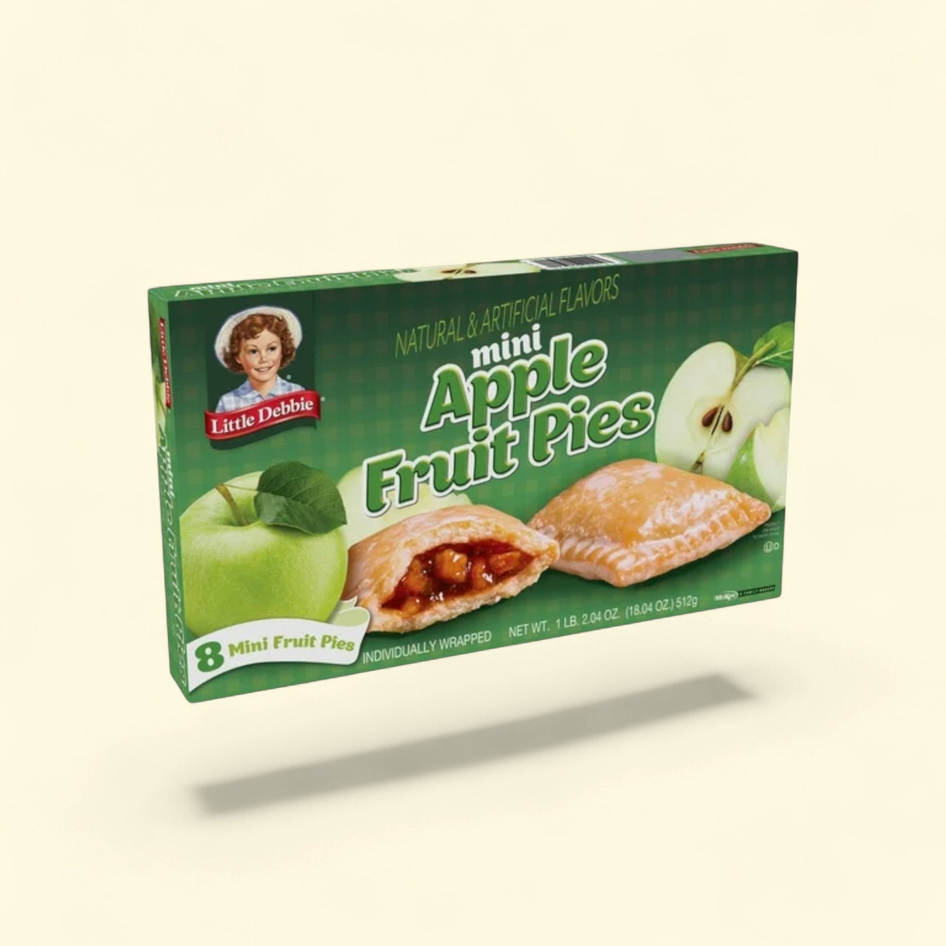 Little Debbie Apple Fruit Pies, 18.04 oz — authentic US product shipped worldwide by Treatspree