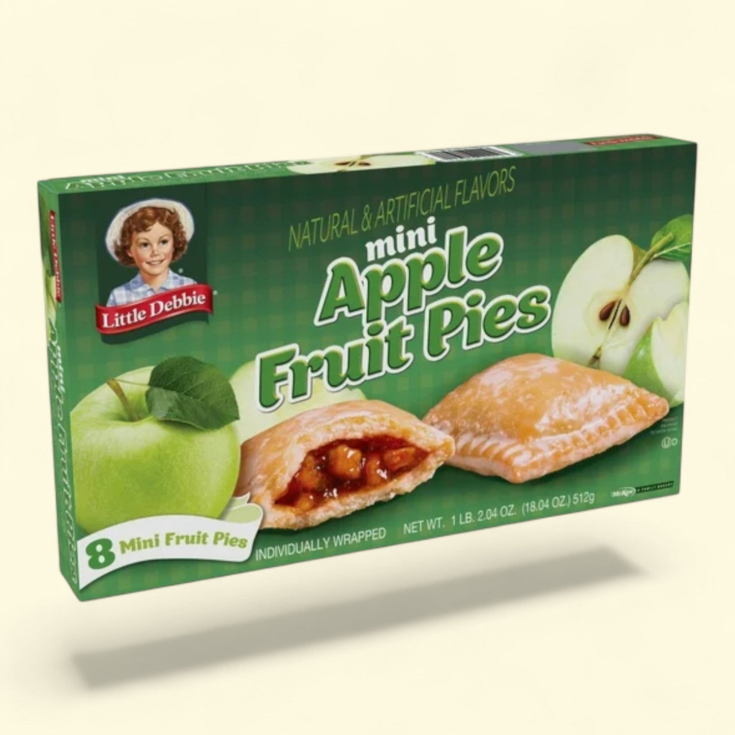 Little Debbie Apple Fruit Pies, 18.04 oz
