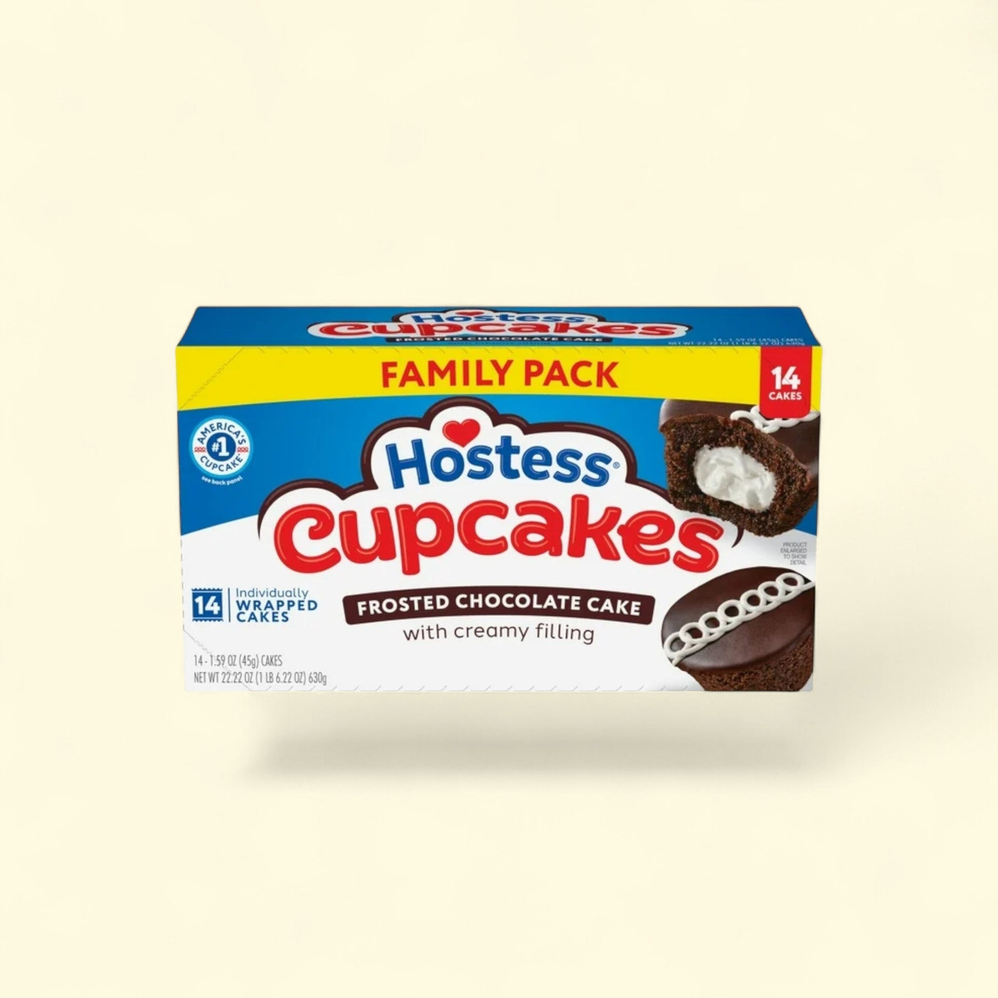 Hostess Cupcakes, 22.22 oz — authentic US product shipped worldwide by Treatspree