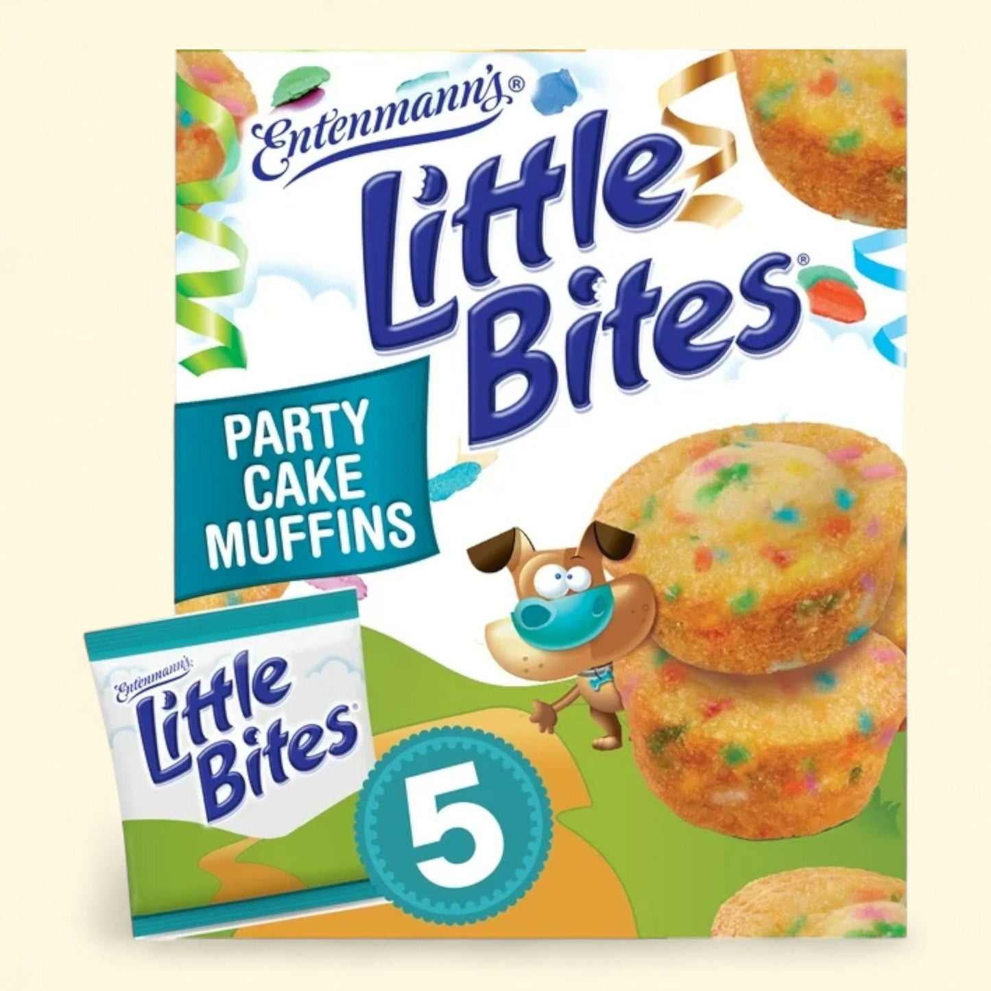 Little Bites Party Cake Muffins, 8.25 oz Box