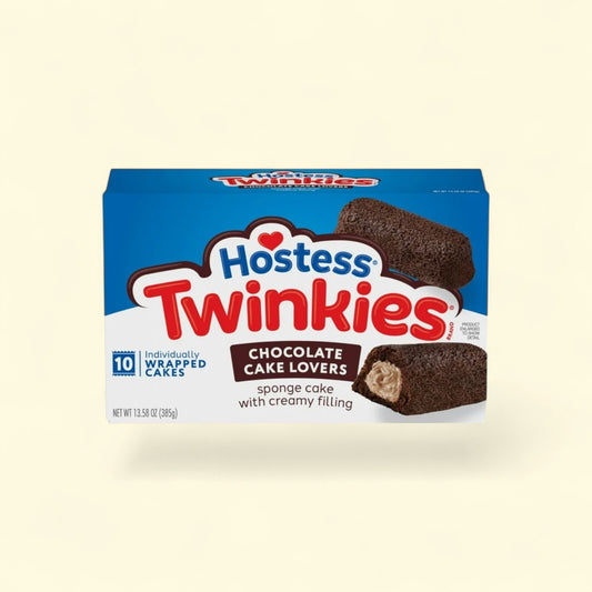 Hostess Twinkies, Chocolate Lovers, 13.58 oz — authentic US product shipped worldwide by Treatspree