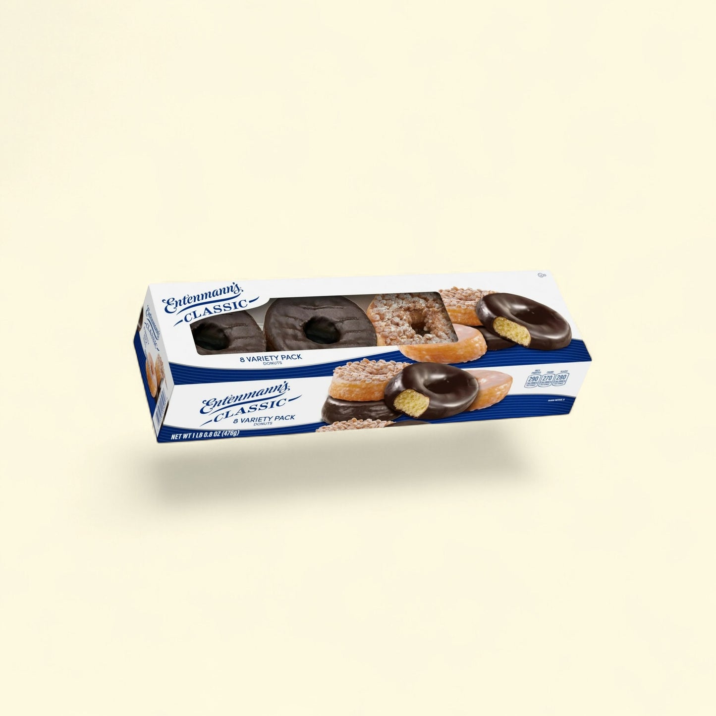 Entenmann's Assorted Donuts, 8 count, 16.8 oz — authentic US product shipped worldwide by Treatspree