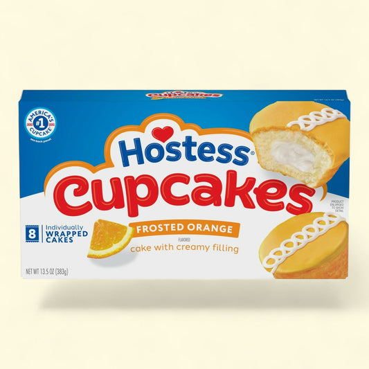 Hostess Cupcakes, Orange Flavored, 13.5 oz (8 Ct.)