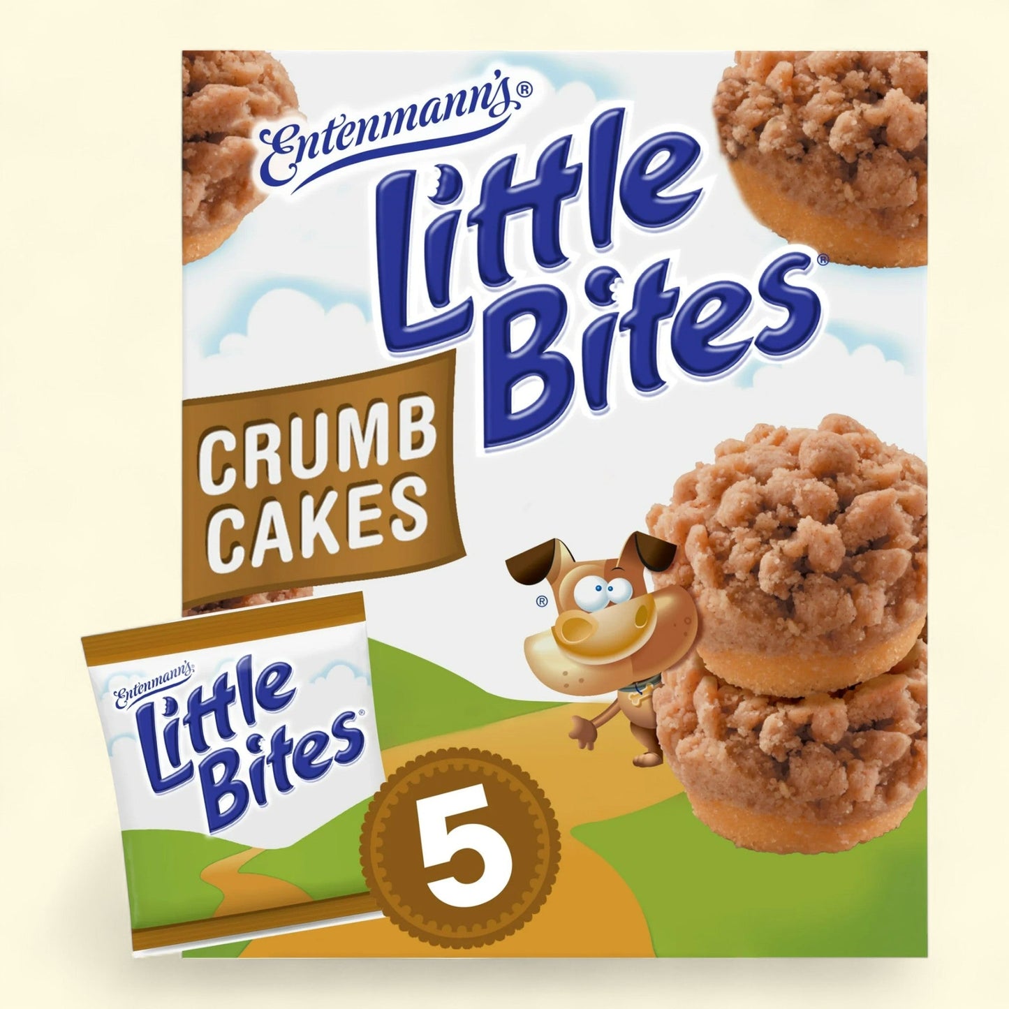 Little Bites Crumb Cake Muffins, 8.75 oz, 5 packs
