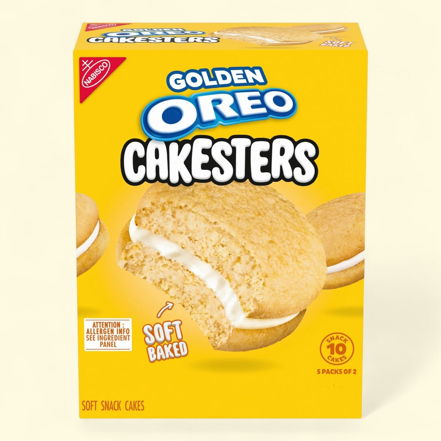 OREO Cakesters, 5 - 2.02 oz