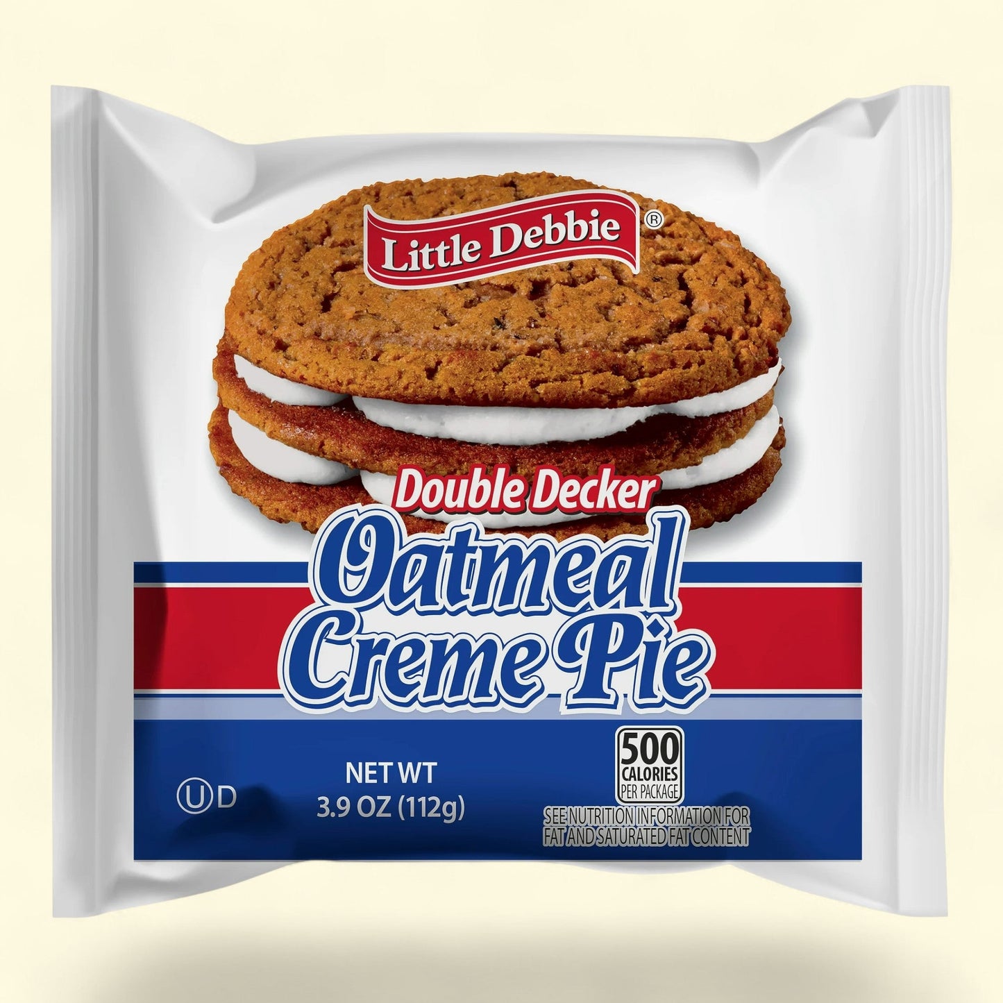 Little Debbie Oatmeal Creme Pie, 3.9 oz