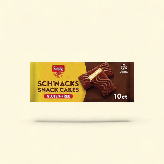 Schar Sch'nacks, Cream Filled Snack Cakes - 10 Pack — authentic US product shipped worldwide by Treatspree