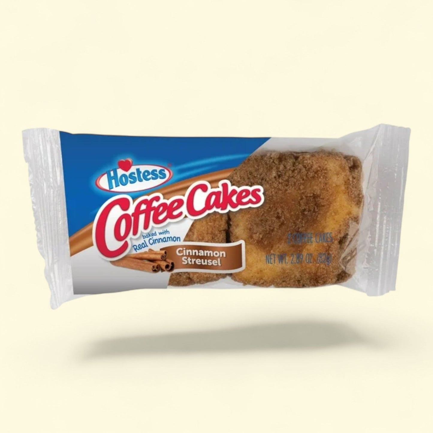HOSTESS Coffee Cakes Single Serve, 2.89 oz, 2 Count — authentic US product shipped worldwide by Treatspree