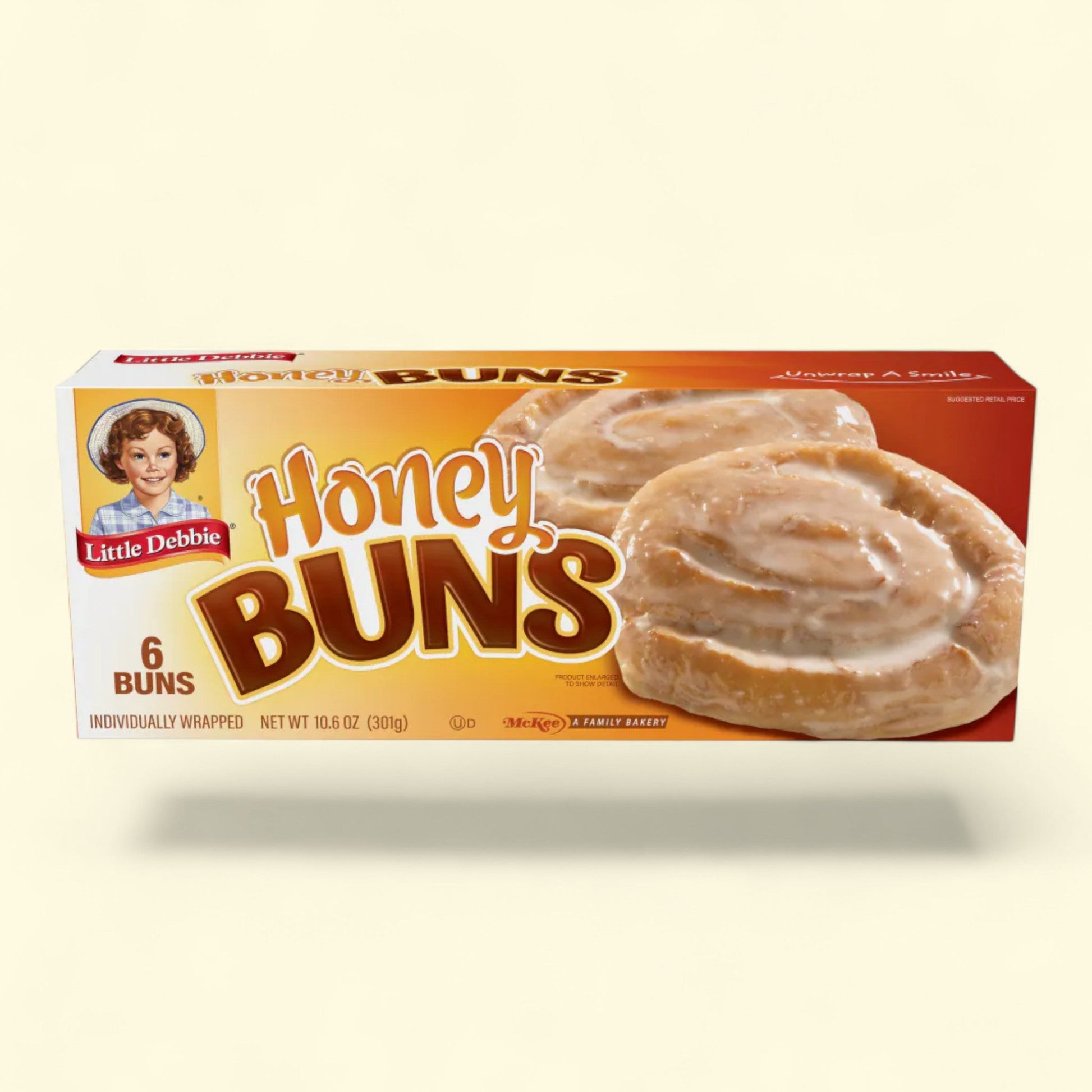 Little Debbie Honey Buns, Regular Size, 6 ct /, 6 ct / 1.76 oz