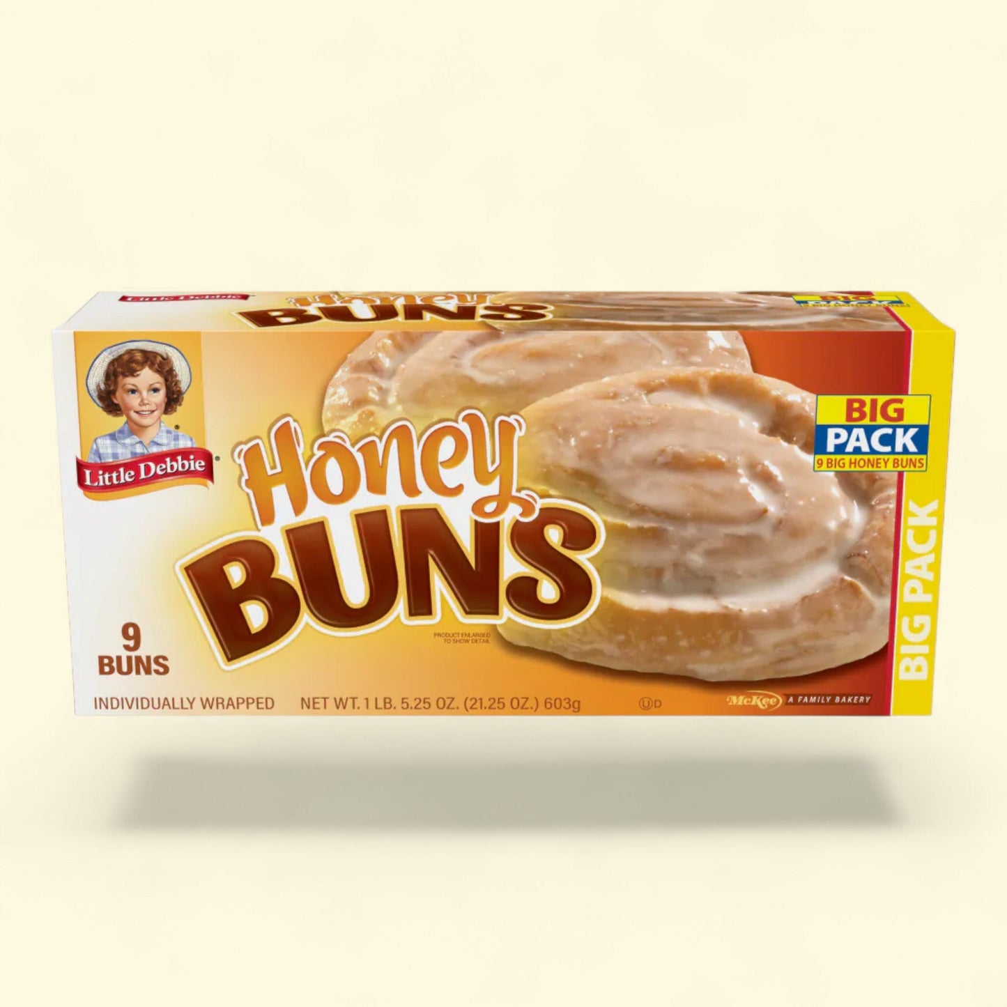 Little Debbie Honey Buns, Big Pack, 9 ct /, 9 ct / 2.36 oz