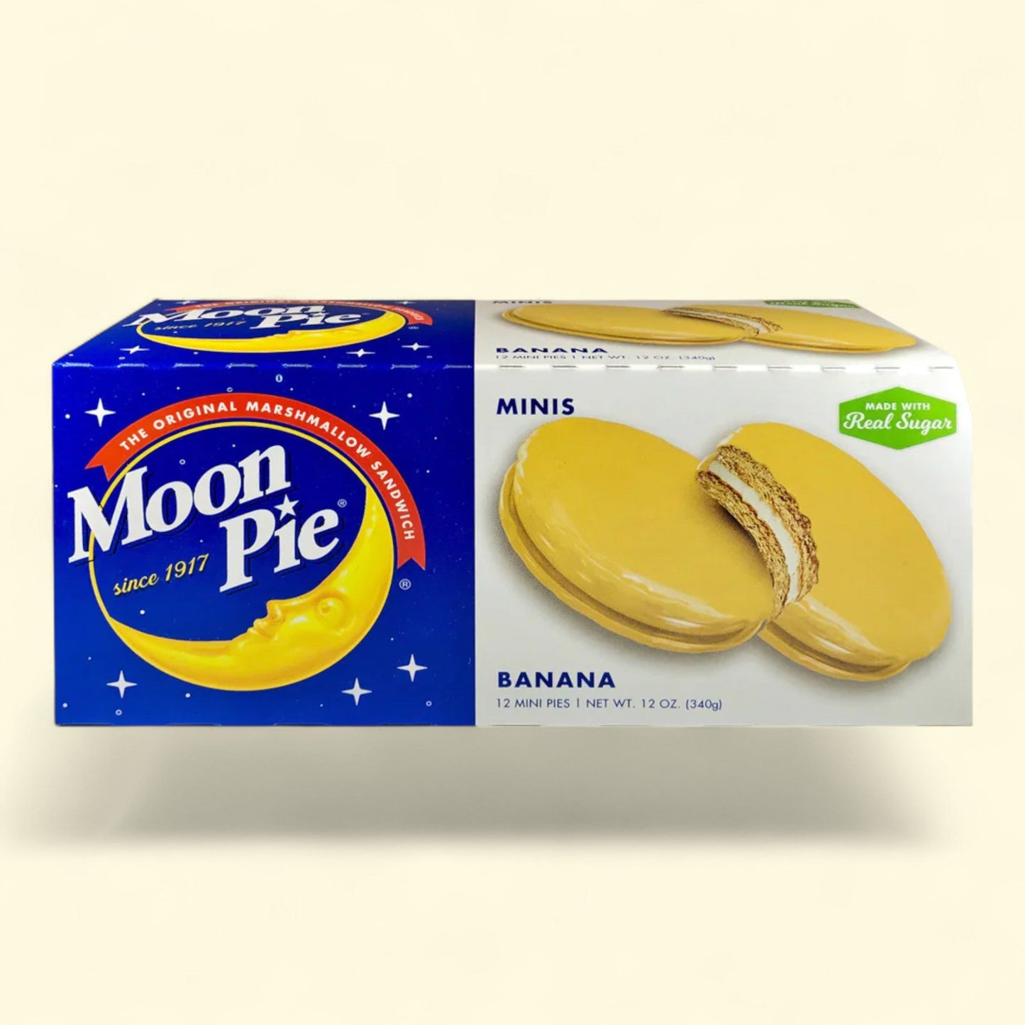Moon Pie, Mini Banana Pies, 12 oz