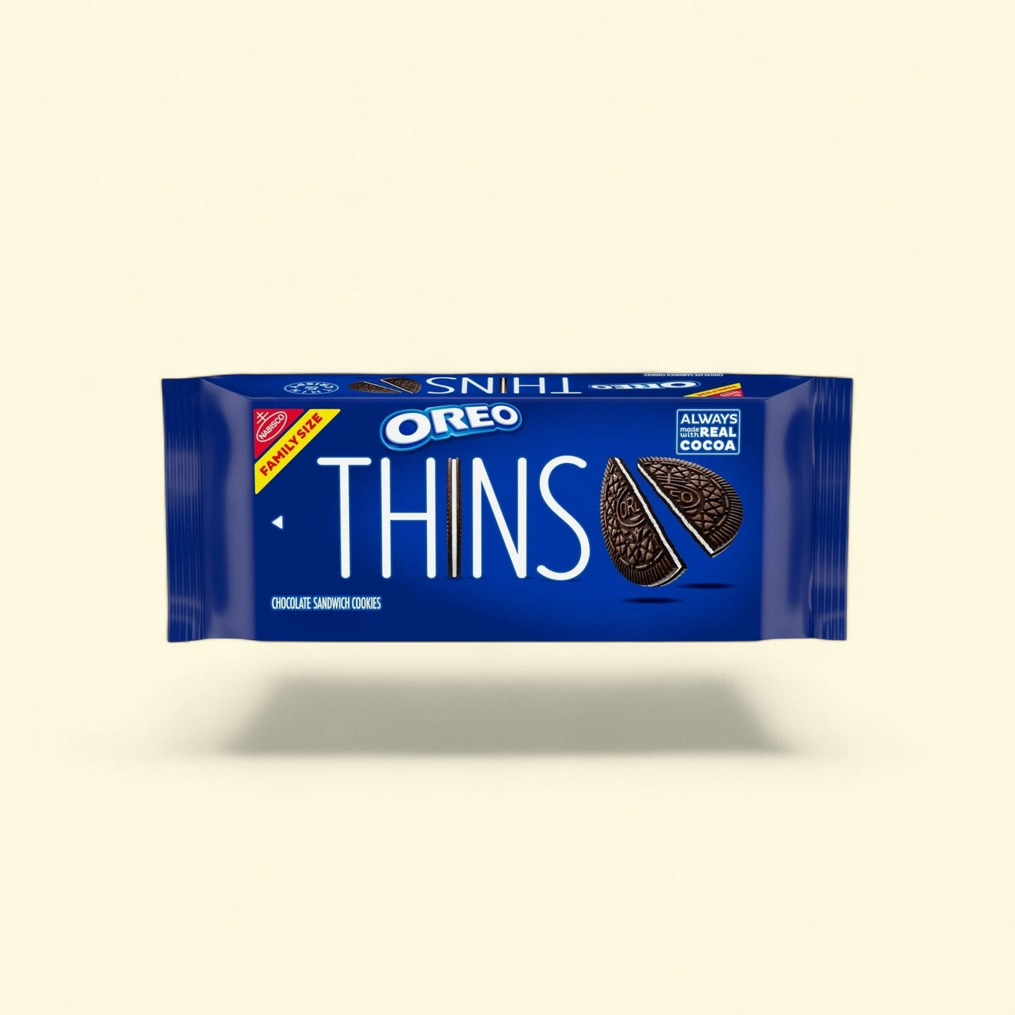 OREO Thins Chocolate Sandwich Cookies, Family Size, 11.78 oz — authentic US product shipped worldwide by Treatspree