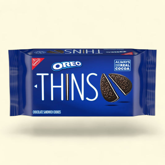 OREO Thins Chocolate Sandwich Cookies, 9.21 oz