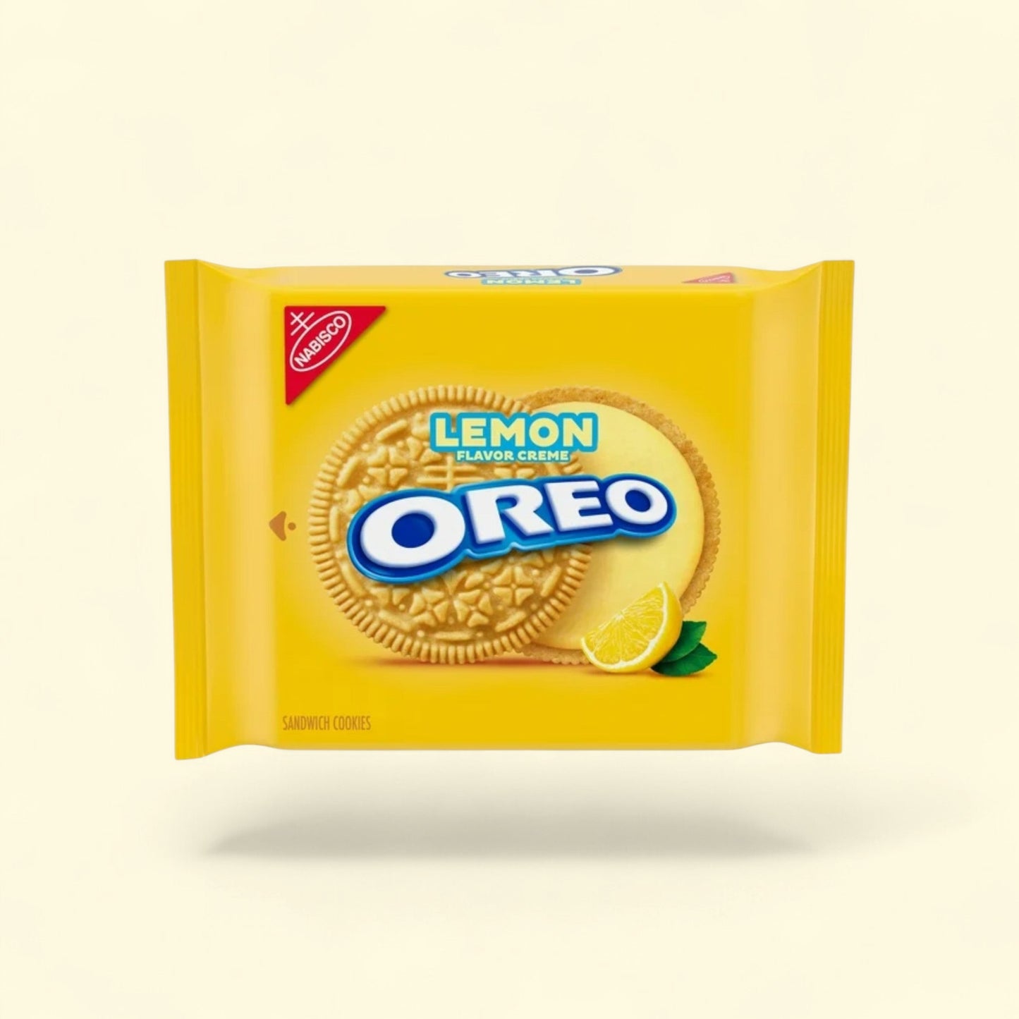 OREO Lemon Creme Sandwich Cookies, 14.03 oz — authentic US product shipped worldwide by Treatspree