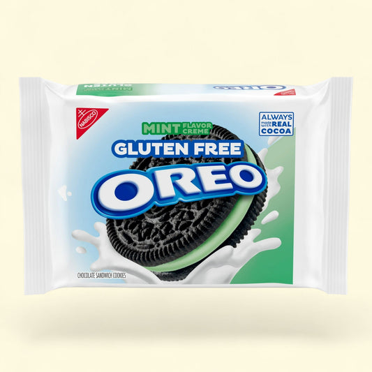 OREO Mint Creme Chocolate Sandwich Cookies, 12.47 oz