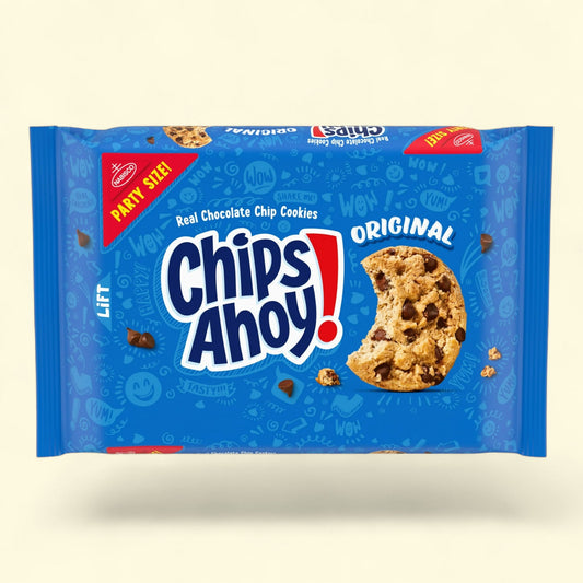 CHIPS AHOY! Original Chocolate Chip Cookies, Party Size, 25.3 oz