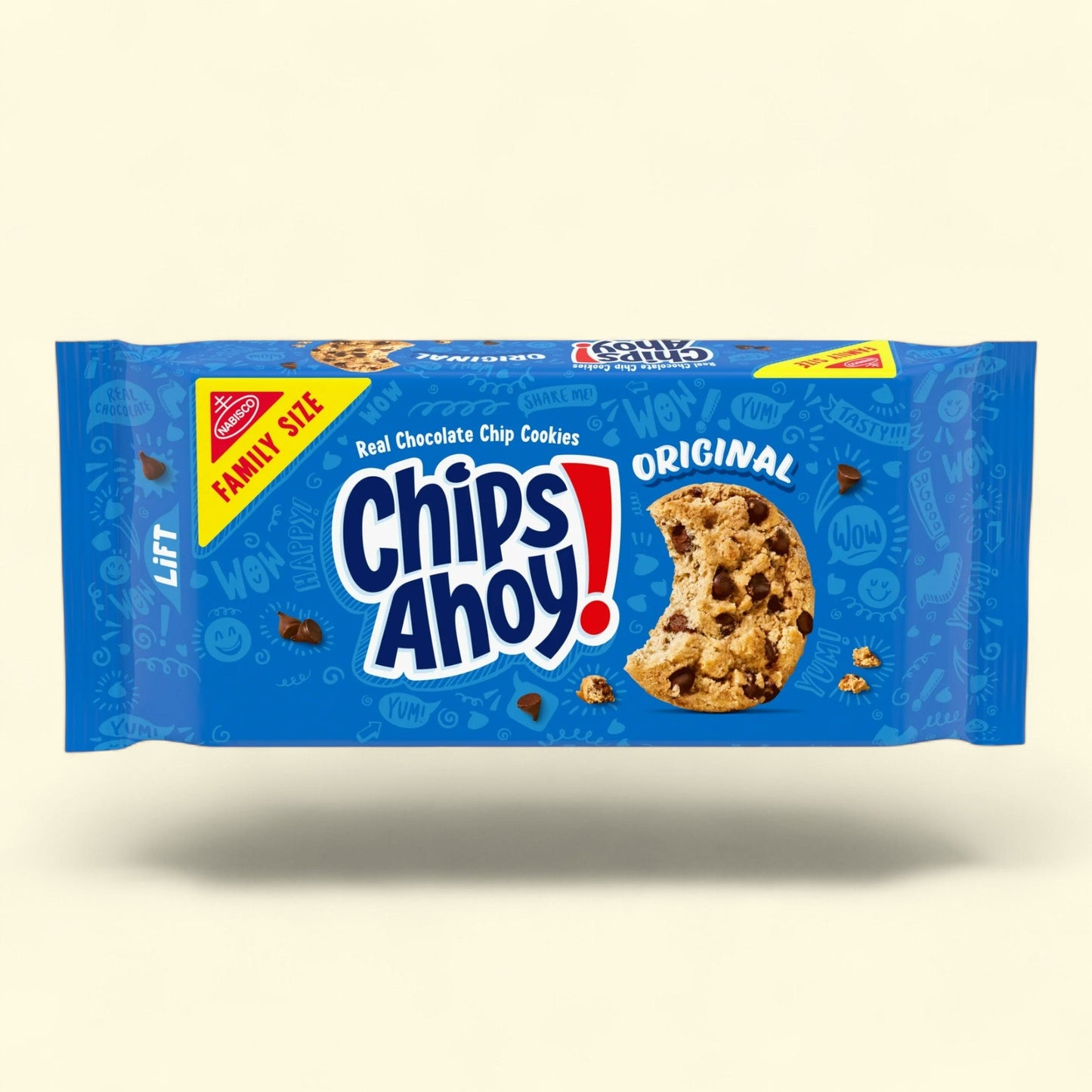 CHIPS AHOY! Chocolate Chip Cookies, Family Size, 18.2 oz
