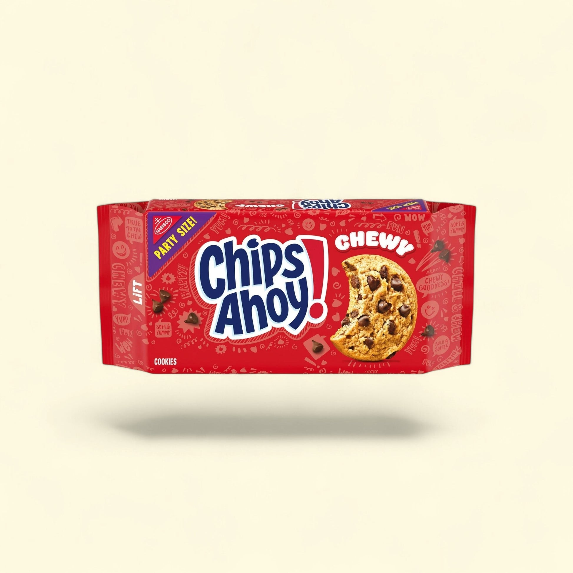 Chips Ahoy! Chewy Chocolate Chip Cookies, Party Size, 26 oz — authentic US product shipped worldwide by Treatspree