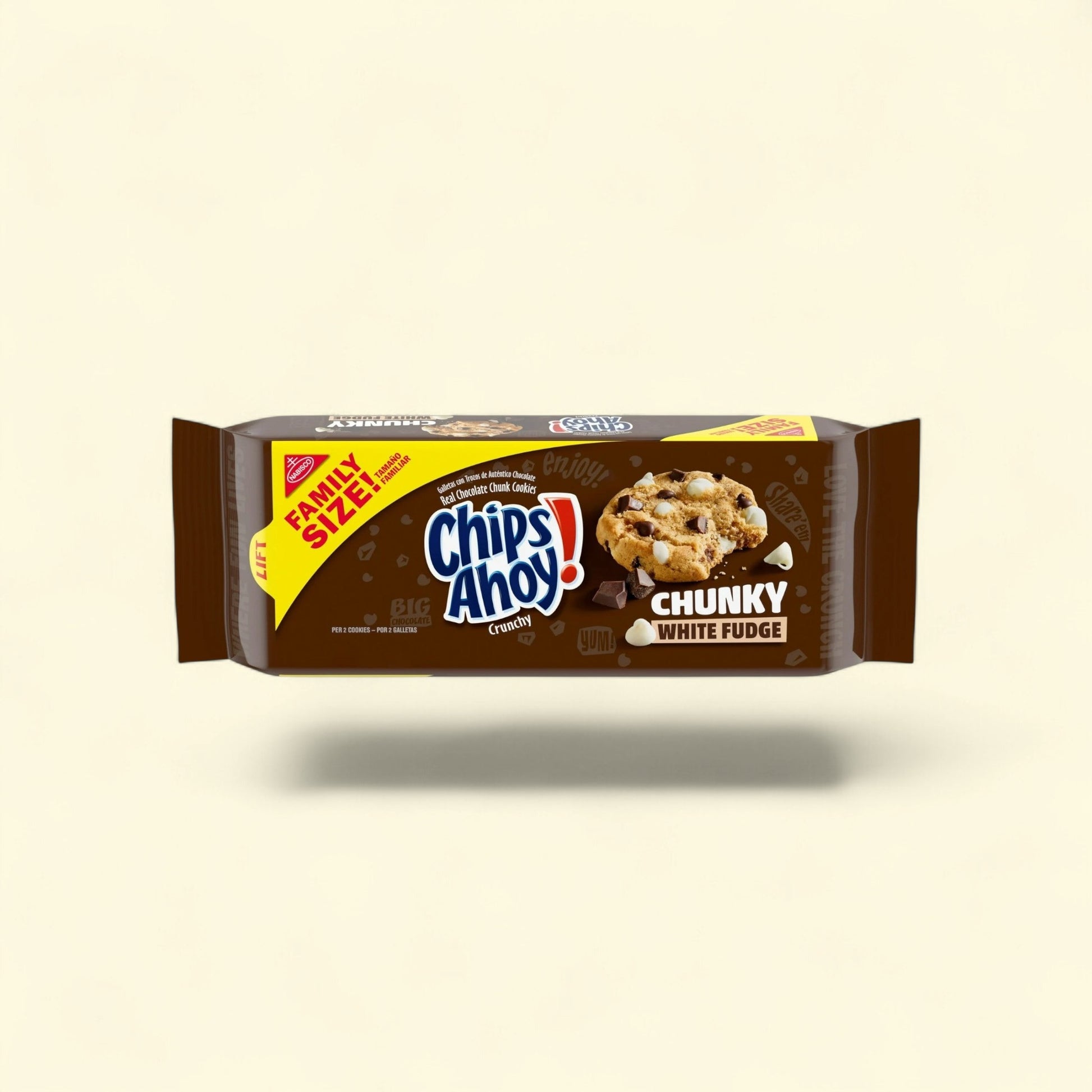 CHIPS AHOY! Chunky White Fudge Chocolate Chunk Cookies, Family Size... — authentic US product shipped worldwide by Treatspree