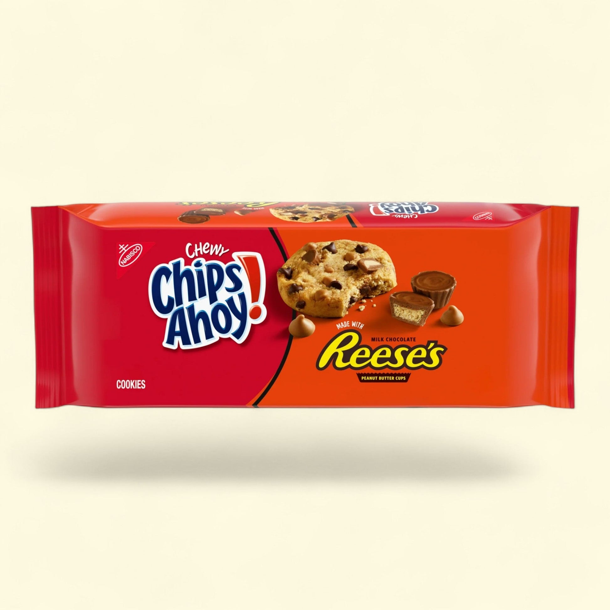 CHIPS AHOY! Chewy Chocolate Chip Cookies with Reese's Peanut Butter Cups, 9.5 oz