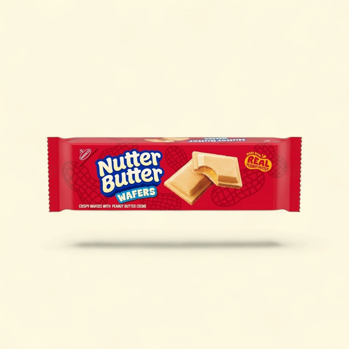 NUTTER BUTTER Peanut Butter Wafer Cookies, 10.5 oz — authentic US product shipped worldwide by Treatspree