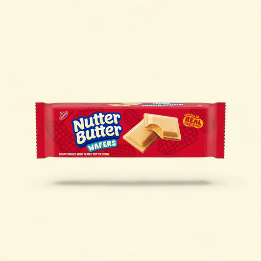 NUTTER BUTTER Peanut Butter Wafer Cookies, 10.5 oz — authentic US product shipped worldwide by Treatspree