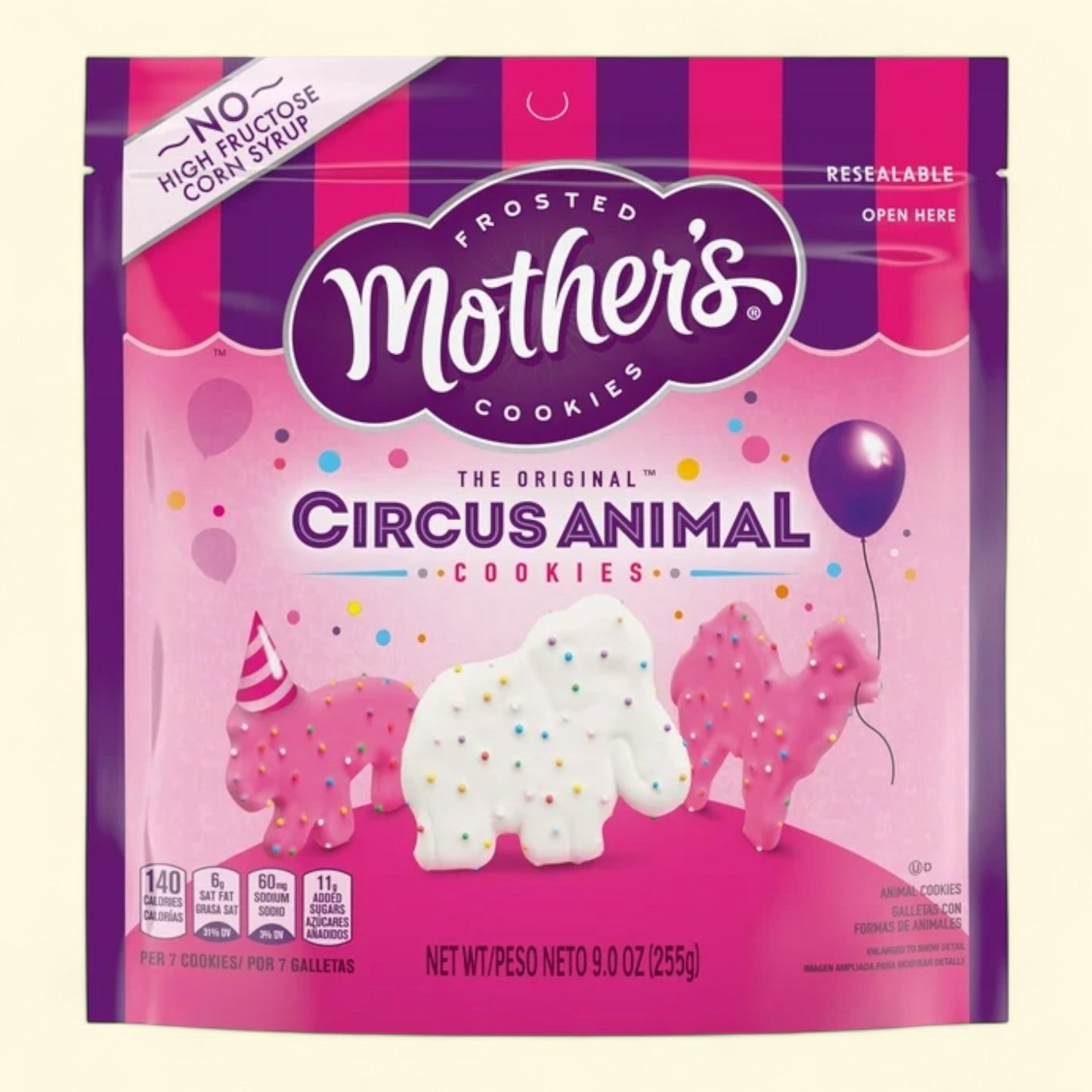 Mother's Original Circus Animal Cookies, 9 oz