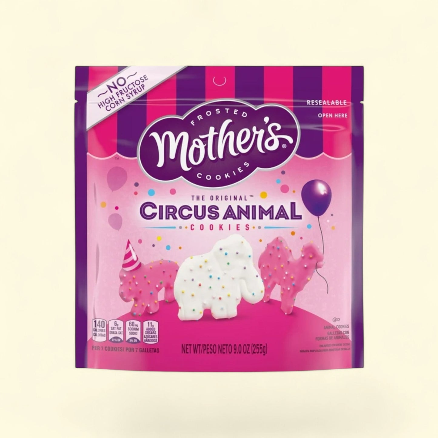 Mother's Original Circus Animal Cookies, 9 oz — authentic US product shipped worldwide by Treatspree
