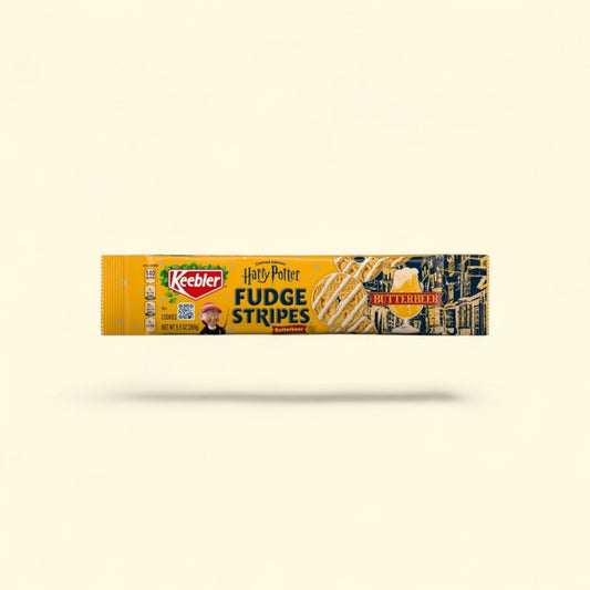 Keebler Fudge Stripes Butterbeer Cookies, 9.50 oz — authentic US product shipped worldwide by Treatspree