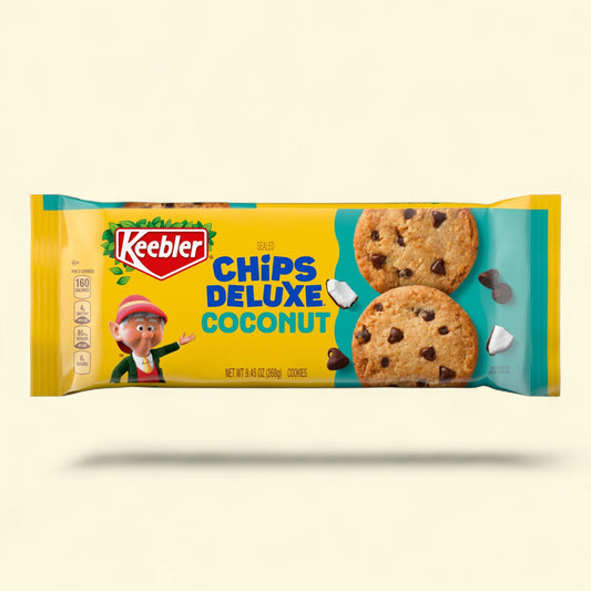 Keebler Chips Deluxe Coconut Cookies, 9.45oz