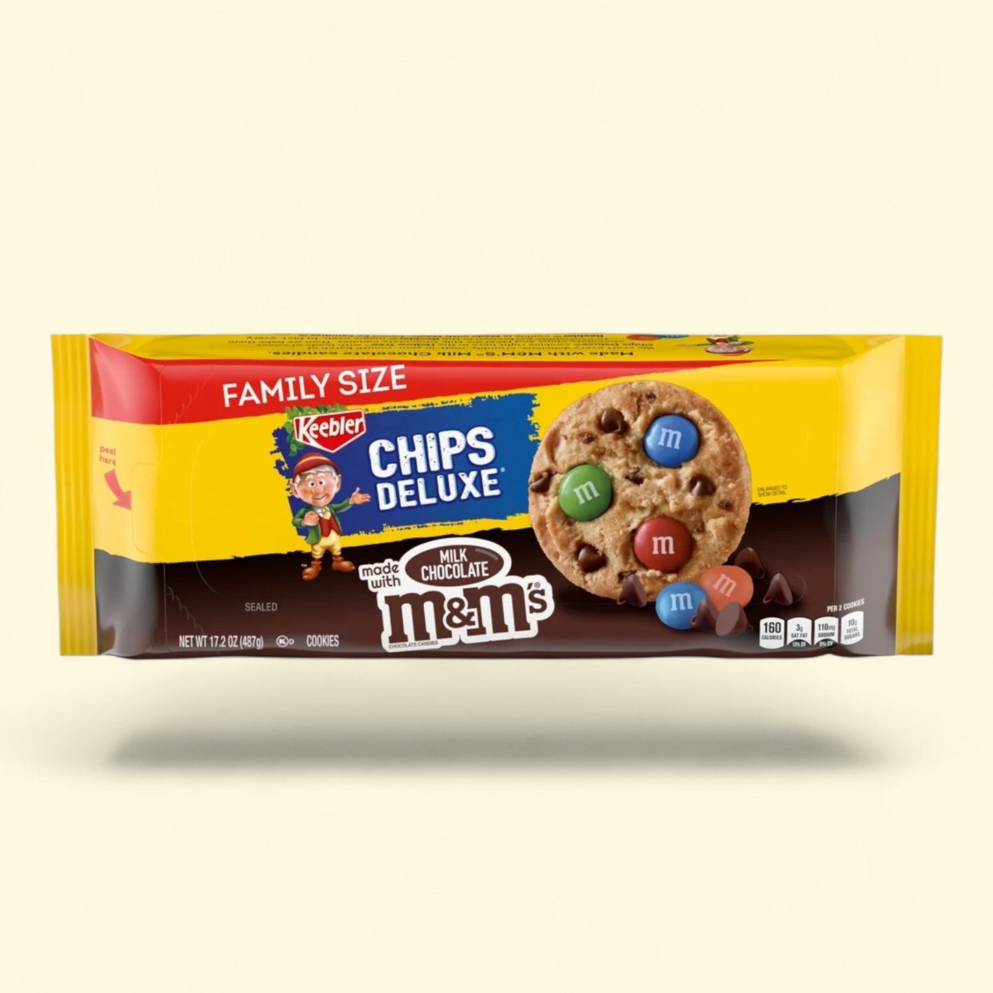 Keebler Chips Deluxe Rainbow Cookies, 17.2 oz