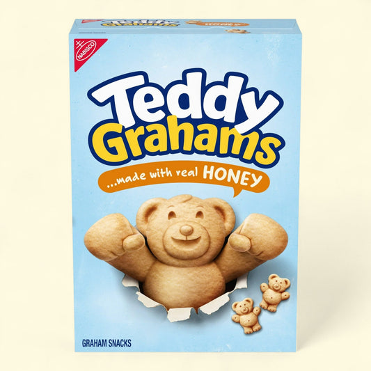 TEDDY GRAHAMS Honey Graham Snacks, 10 oz