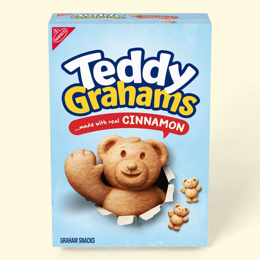 TEDDY GRAHAMS Cinnamon Graham Snacks, 10 oz